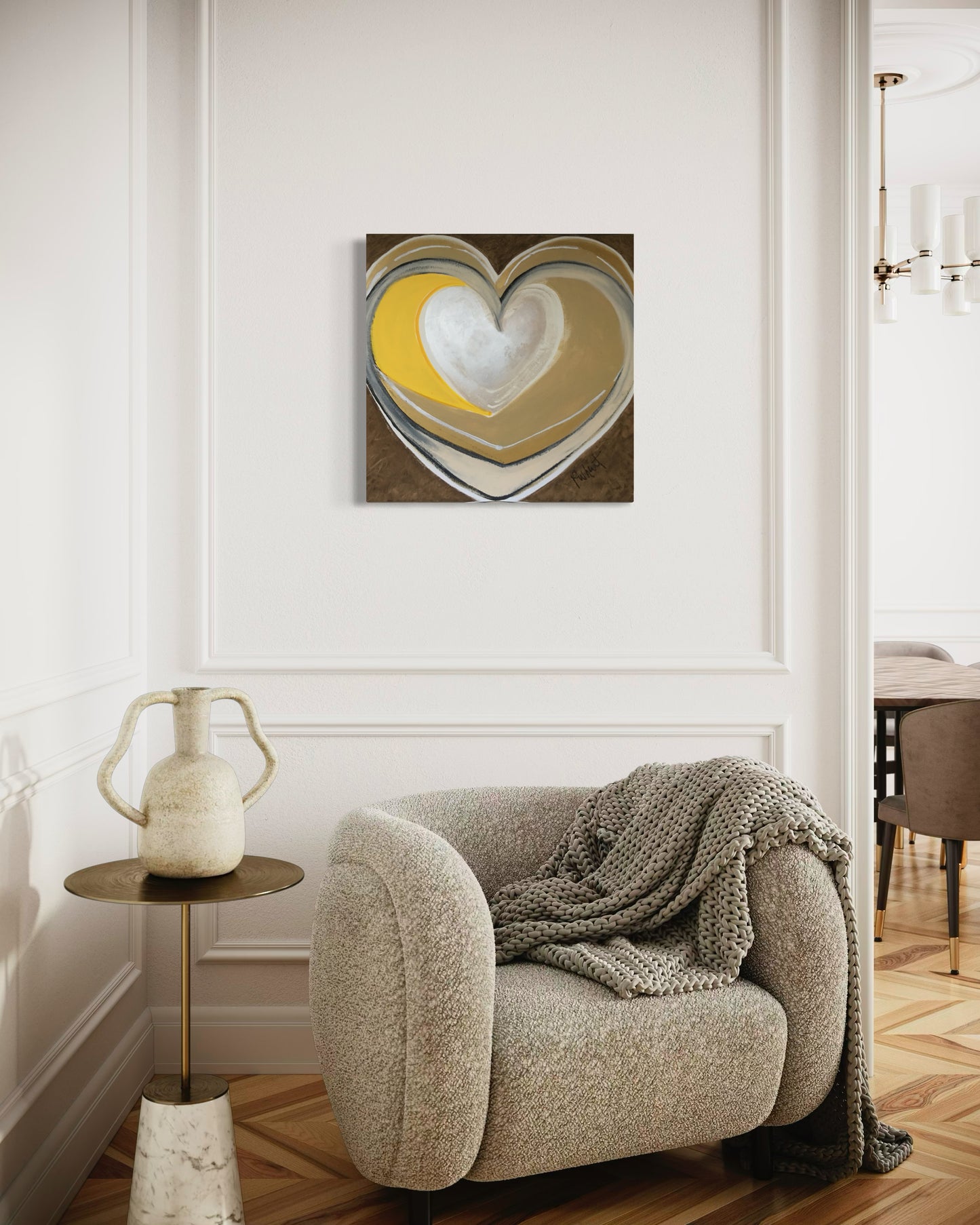 Gold Heart
