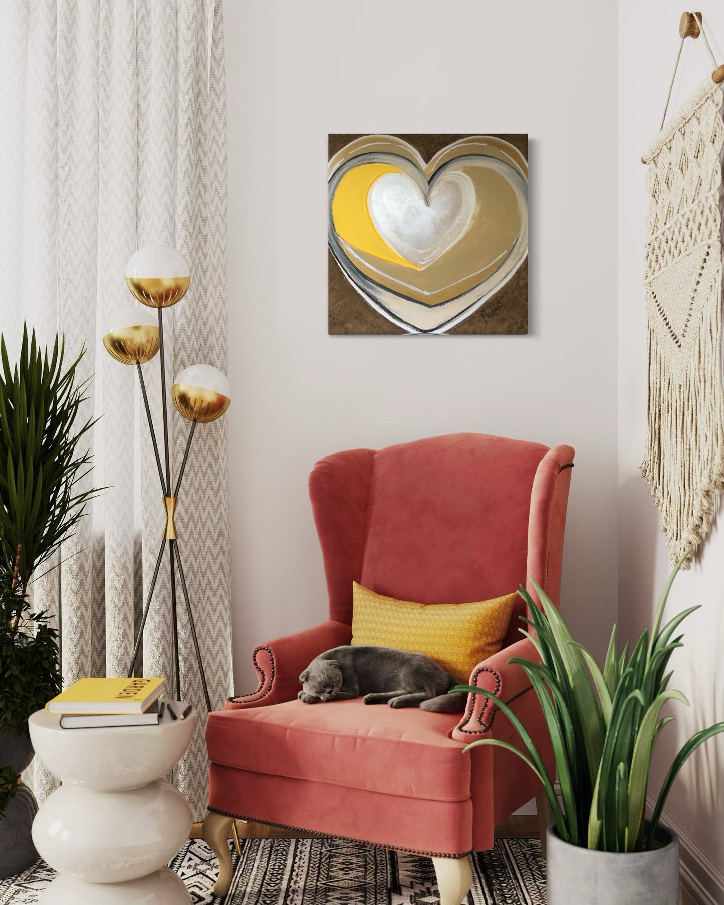 Gold Heart