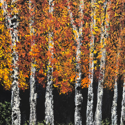 Autumn Sycamores
