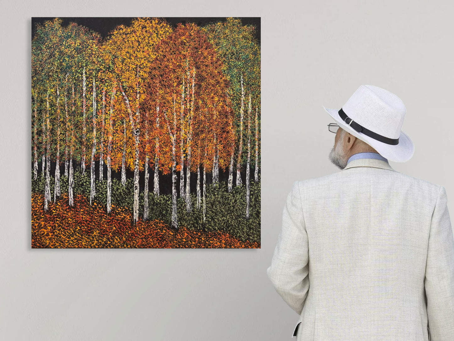 Autumn Sycamores