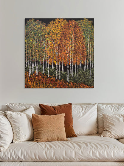 Autumn Sycamores